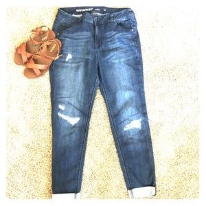 Factory Distressed Jeans